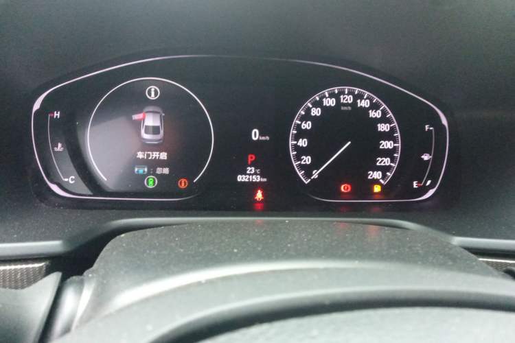 Used Honda Accord 2022 260TURBO Phantom Night · Prestige Edition Instrument Cluster