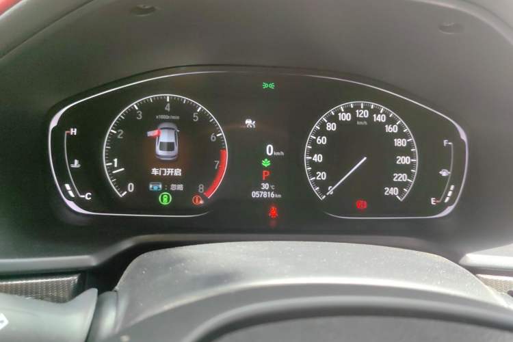 Used Honda Accord 2022 260TURBO Phantom Night · Prestige Edition Instrument Cluster