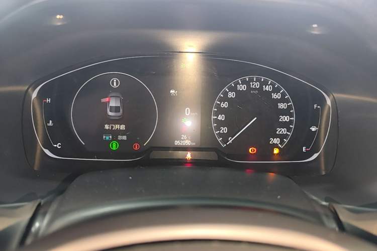 Used Honda Accord 2022 260TURBO Phantom Night · Prestige Edition Instrument Cluster