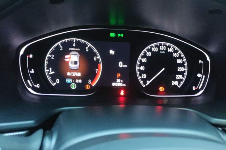 Used Honda Accord 2022 260TURBO Phantom Night · Prestige Edition Instrument Cluster