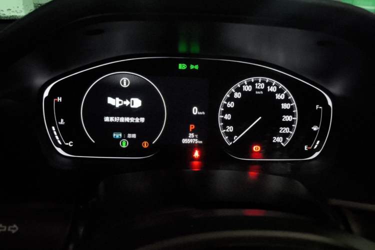 Used Honda Accord 2022 260TURBO Phantom Night · Prestige Edition Instrument Cluster