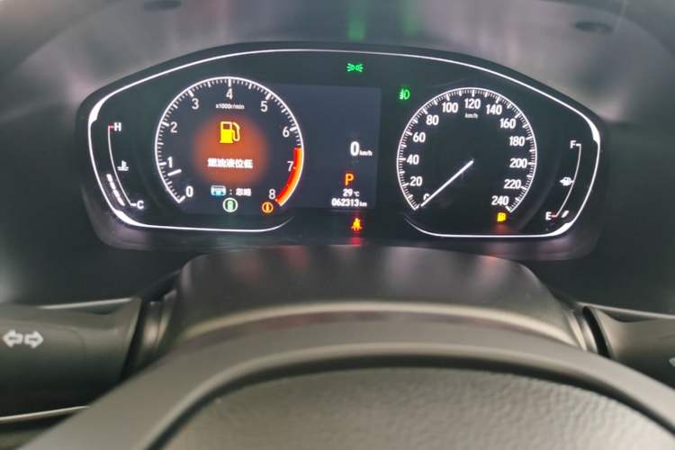 Used Honda Accord 2022 260TURBO Phantom Night · Prestige Edition Instrument Cluster