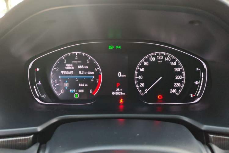 Used Honda Accord 2022 260TURBO Phantom Night · Prestige Edition Instrument Cluster