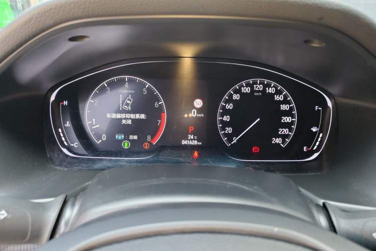 Used Honda Accord 2022 260TURBO Phantom Night · Prestige Edition Instrument Cluster