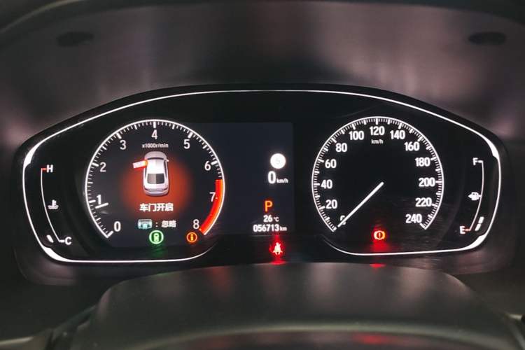 Used Honda Accord 2022 260TURBO Phantom Night · Prestige Edition Instrument Cluster