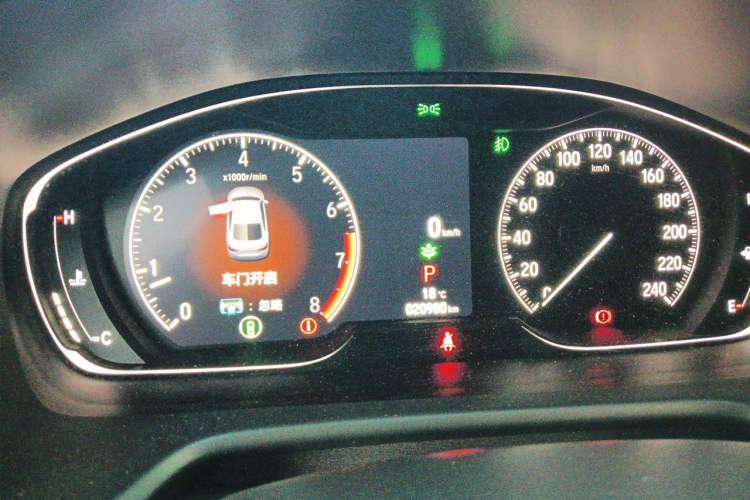 Used Honda Accord 2022 260TURBO Phantom Night · Prestige Edition Instrument Cluster