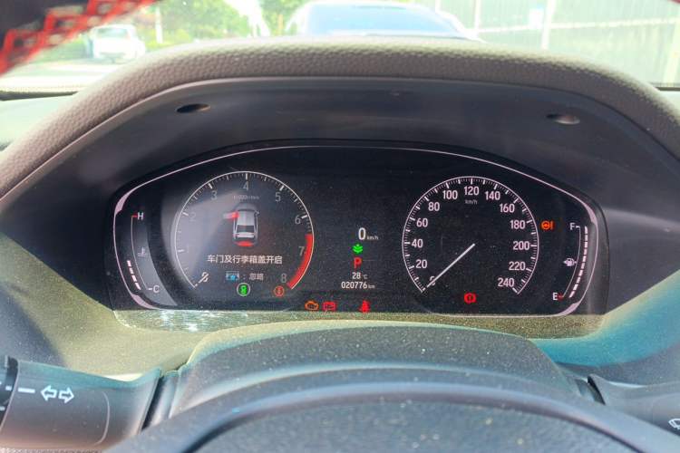 Used Honda Accord 2022 260TURBO Phantom Night · Prestige Edition Instrument Cluster