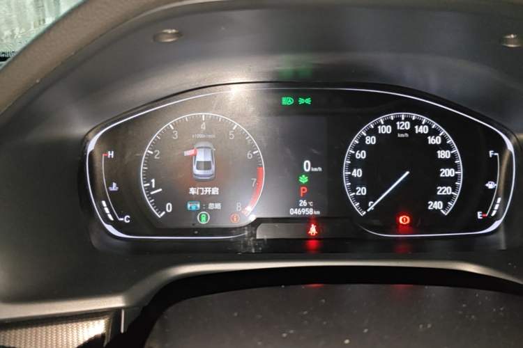 Used Honda Accord 2022 260TURBO Phantom Night · Prestige Edition Instrument Cluster