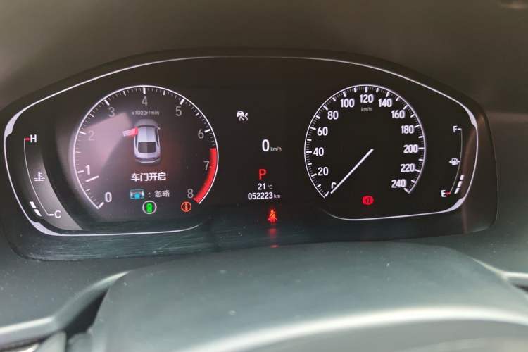 Used Honda Accord 2022 260TURBO Phantom Night · Prestige Edition Instrument Cluster