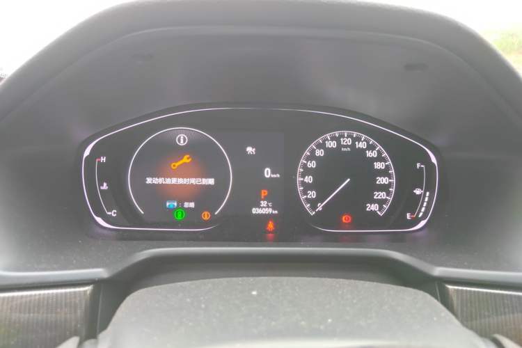 Used Honda Accord 2022 260TURBO Phantom Night · Prestige Edition Instrument Cluster