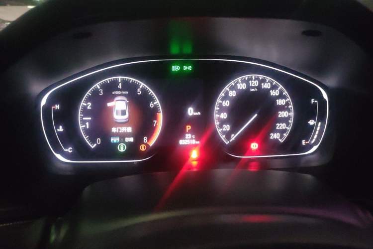 Used Honda Accord 2022 260TURBO Phantom Night · Prestige Edition Instrument Cluster