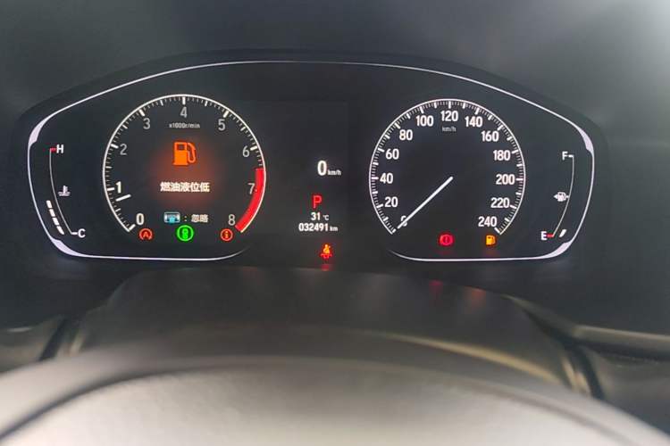 Used Honda Accord 2022 260TURBO Phantom Night · Prestige Edition Instrument Cluster