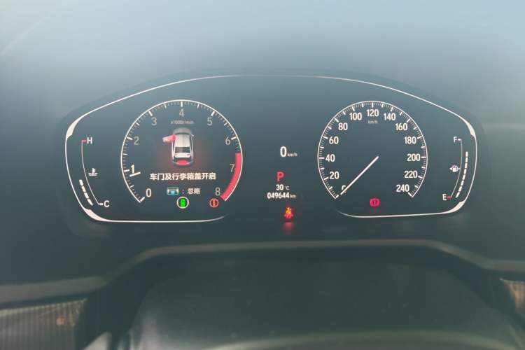 Used Honda Accord 2022 260TURBO Phantom Night · Prestige Edition Instrument Cluster