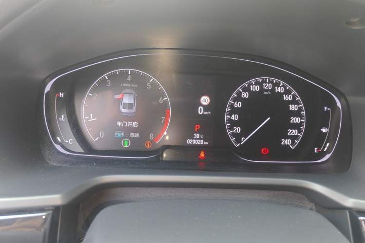Used Honda Accord 2022 260TURBO Phantom Night · Prestige Edition Instrument Cluster