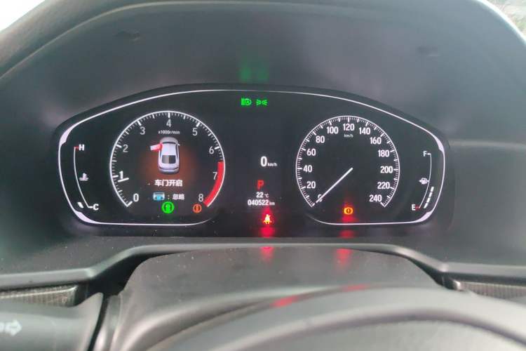 Used Honda Accord 2022 260TURBO Phantom Night · Prestige Edition Instrument Cluster