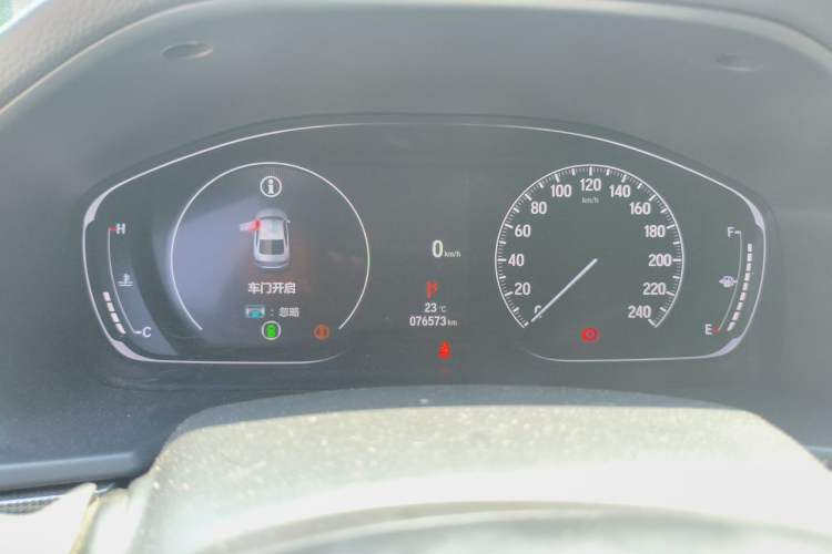 Used Honda Accord 2022 260TURBO Phantom Night · Prestige Edition Instrument Cluster