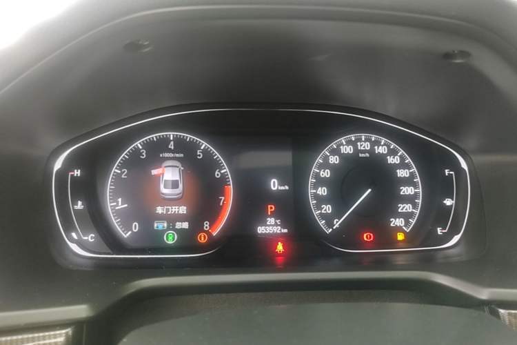 Used Honda Accord 2022 260TURBO Phantom Night · Prestige Edition Instrument Cluster