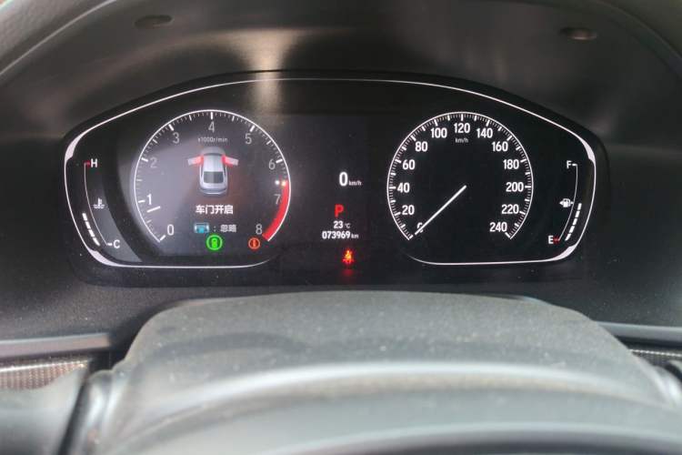 Used Honda Accord 2022 260TURBO Phantom Night · Prestige Edition Instrument Cluster