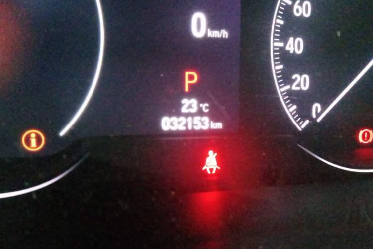 Used Honda Accord 2022 260TURBO Phantom Night · Prestige Edition Odometer Close Up