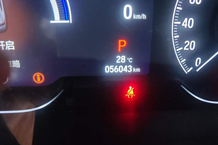 Used Honda Accord 2022 Xing·Hybrid 2.0L Xingling Version Odometer Close Up