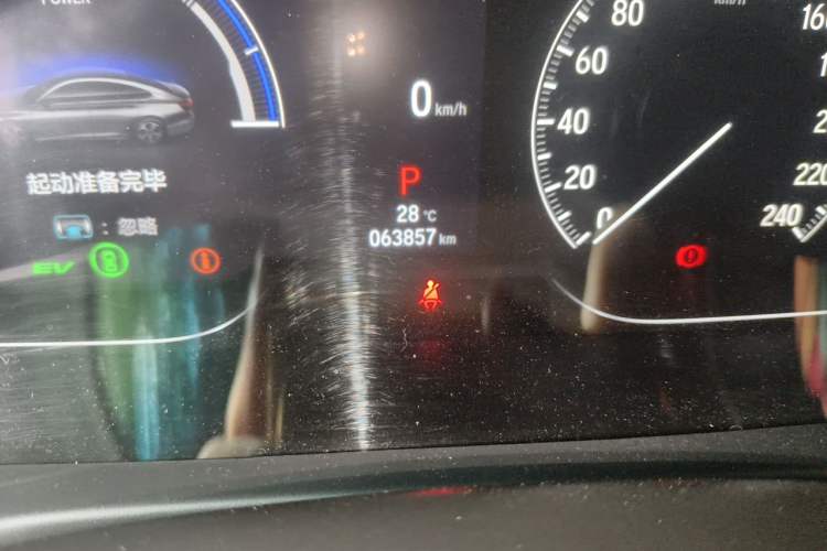 Used Honda Accord 2022 Xing·Hybrid 2.0L Xingling Version Odometer Close Up