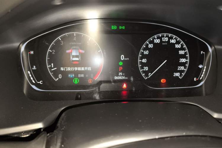 Used Honda Accord 2022 260TURBO Phantom Night · Prestige Edition Odometer Close Up