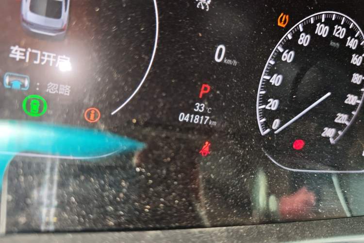 Used Honda Accord 2022 260TURBO Phantom Night · Prestige Edition Odometer Close Up