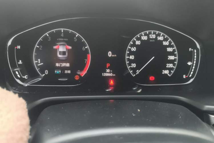 Used Honda Accord 2022 260TURBO Luxury Edition Odometer Close Up