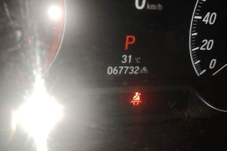 Used Honda Accord 2022 260TURBO Luxury Edition Odometer Close Up