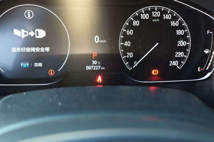 Used Honda Accord 2022 260TURBO Luxury Edition Odometer Close Up