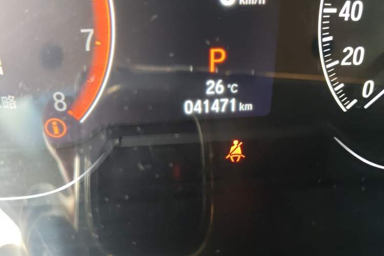 Used Honda Accord 2022 260TURBO Luxury Edition Odometer Close Up