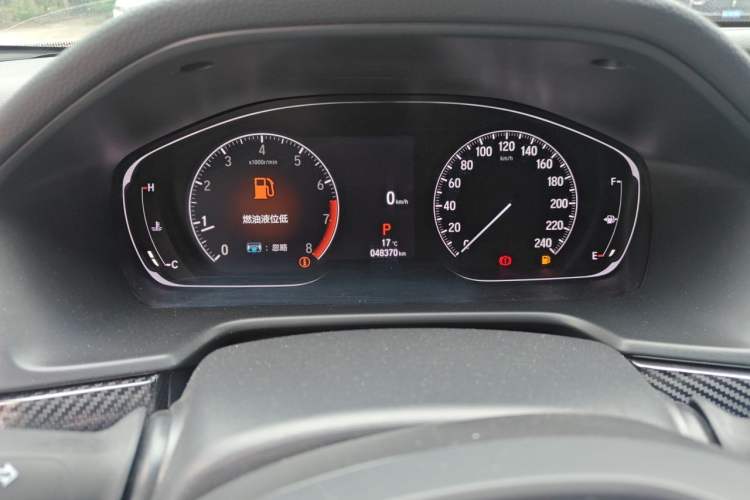 Used Honda Accord 2022 260TURBO Luxury Edition Odometer Close Up