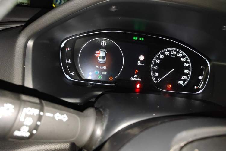 Used Honda Accord 2022 260TURBO Phantom Night · Prestige Edition Odometer Close Up