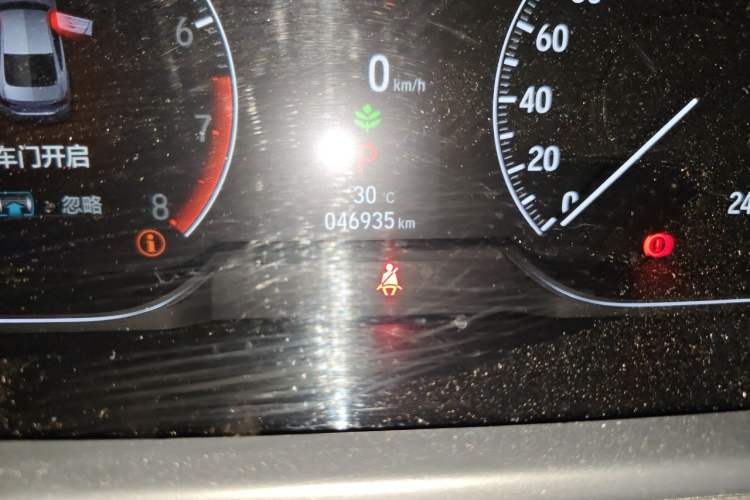 Used Honda Accord 2022 260TURBO Luxury Edition Odometer Close Up