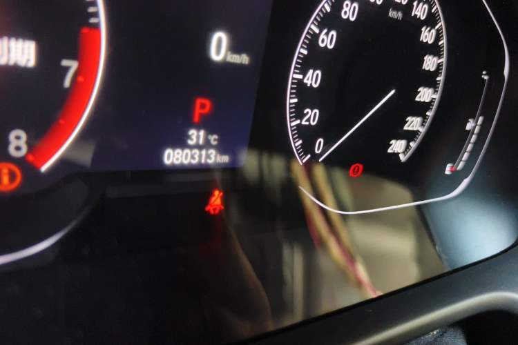 Used Honda Accord 2022 260TURBO Luxury Edition Odometer Close Up