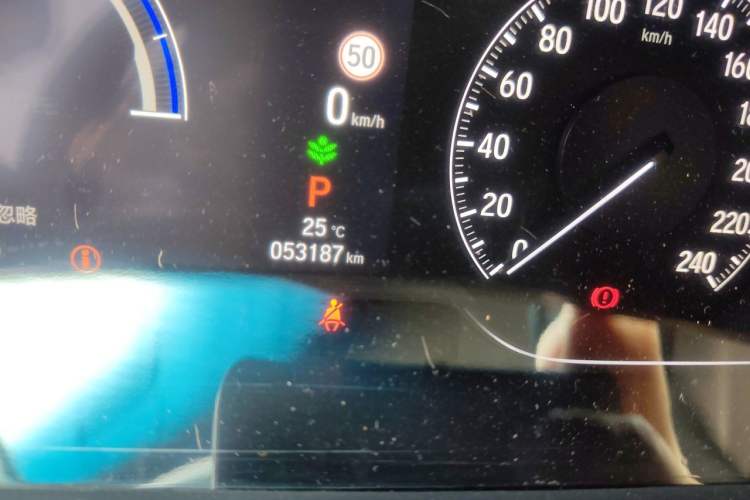 Used Honda Accord 2022 Xing·Hybrid 2.0L Xingling Version Odometer Close Up