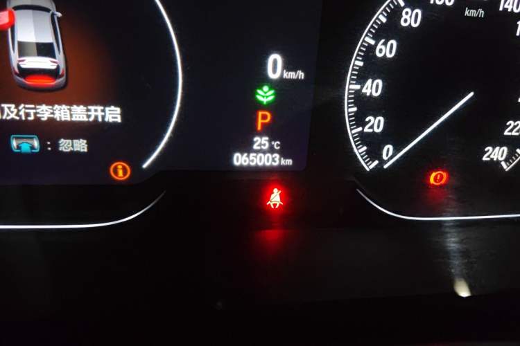 Used Honda Accord 2022 260TURBO Luxury Edition Odometer Close Up