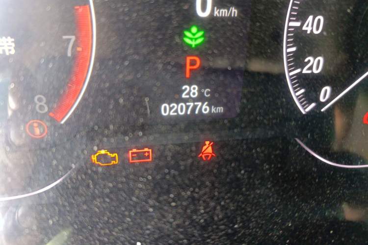 Used Honda Accord 2022 260TURBO Phantom Night · Prestige Edition Odometer Close Up