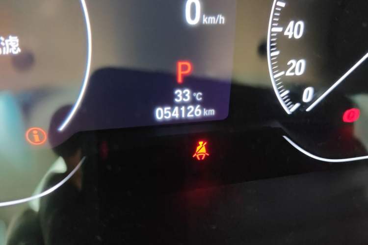 Used Honda Accord 2022 260TURBO Phantom Night · Prestige Edition Odometer Close Up