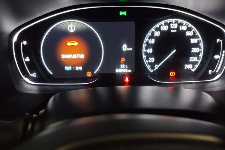 Used Honda Accord 2022 260TURBO Luxury Edition Odometer Close Up