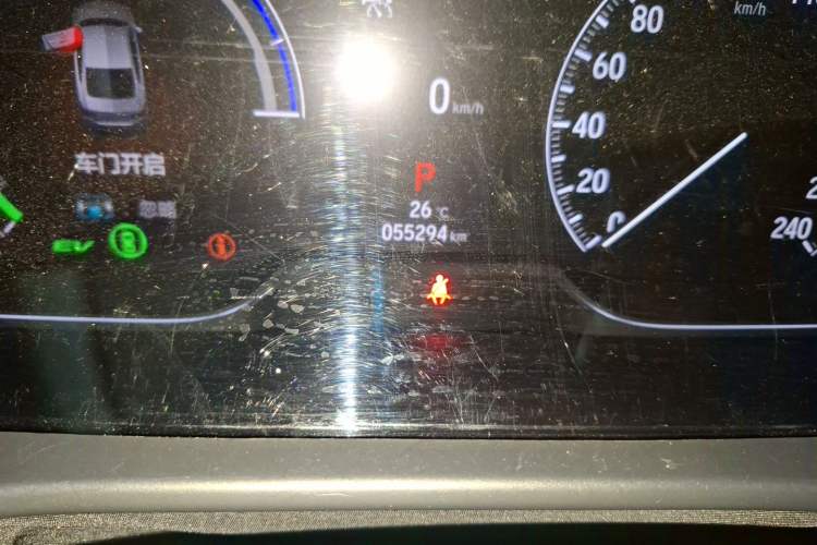 Used Honda Accord 2022 Xing·Hybrid 2.0L Xingling Version Odometer Close Up
