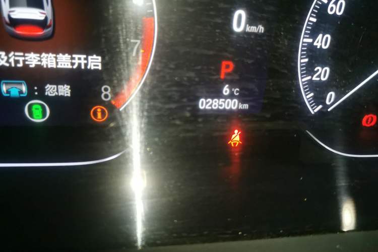 Used Honda Accord 2022 260TURBO Phantom Night · Prestige Edition Odometer Close Up