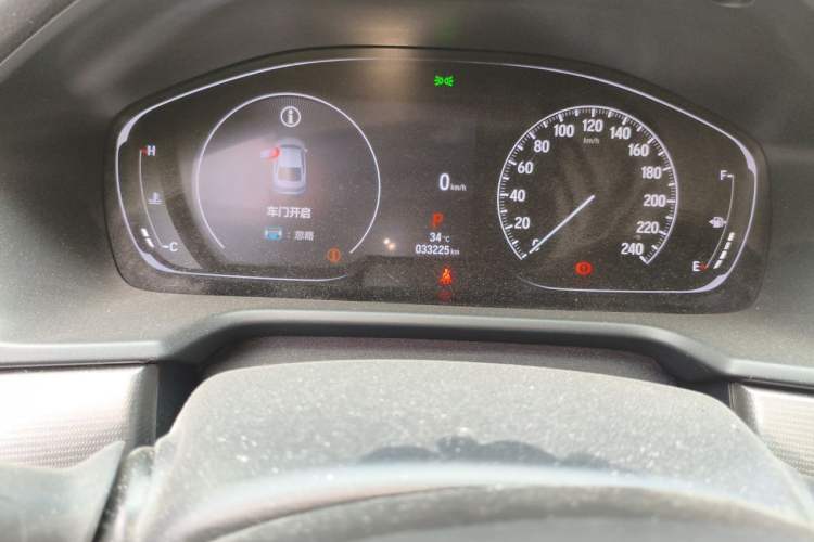 Used Honda Accord 2022 260TURBO Luxury Edition Odometer Close Up
