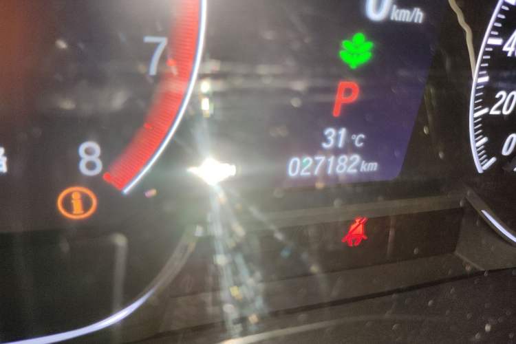 Used Honda Accord 2022 260TURBO Phantom Night · Prestige Edition Odometer Close Up