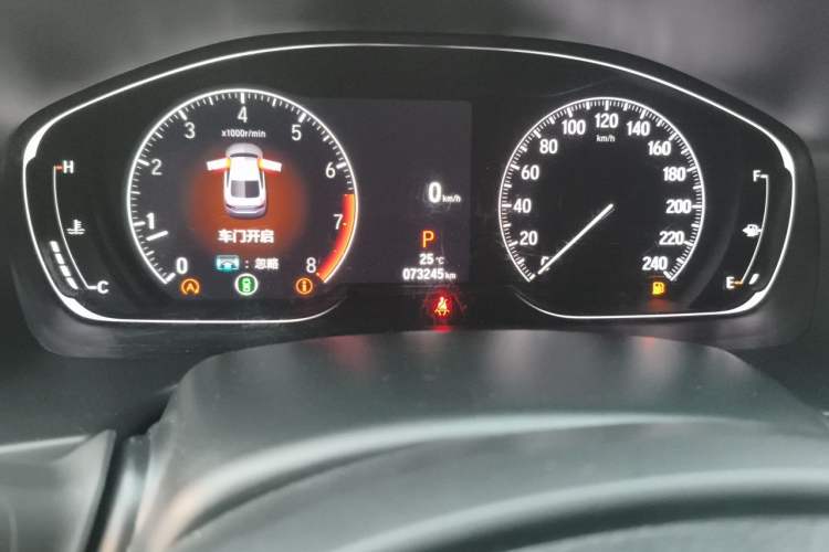 Used Honda Accord 2022 260TURBO Phantom Night · Prestige Edition Odometer Close Up