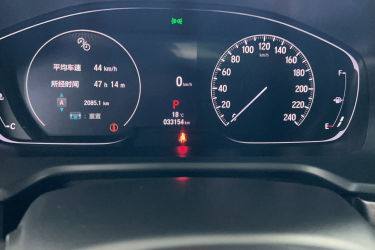 Used Honda Accord 2022 260TURBO Luxury Edition Odometer Close Up