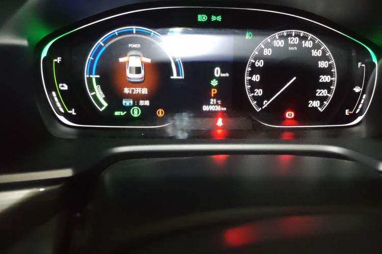 Used Honda Accord 2022 Xing·Hybrid 2.0L Xingling Version Odometer Close Up