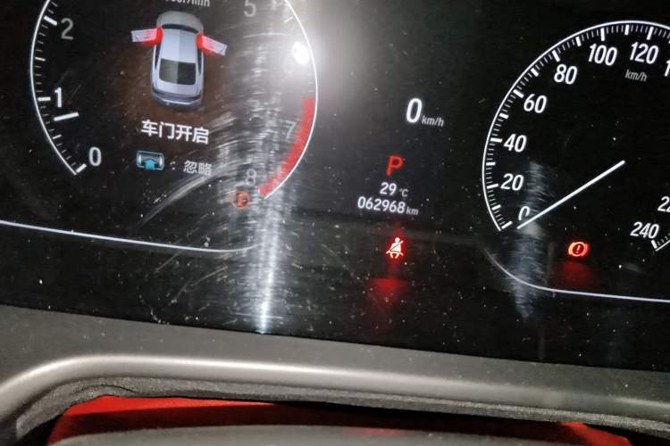 Used Honda Accord 2022 260TURBO Luxury Edition Odometer Close Up