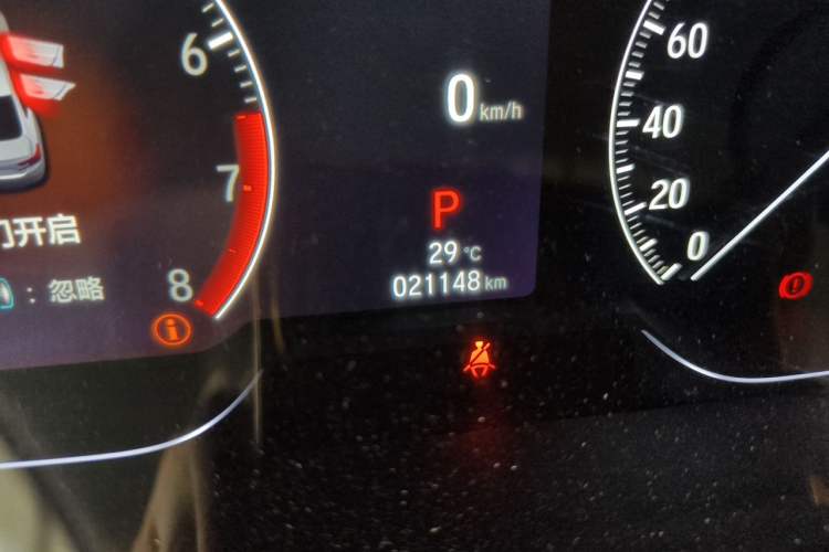 Used Honda Accord 2022 260TURBO Luxury Edition Odometer Close Up