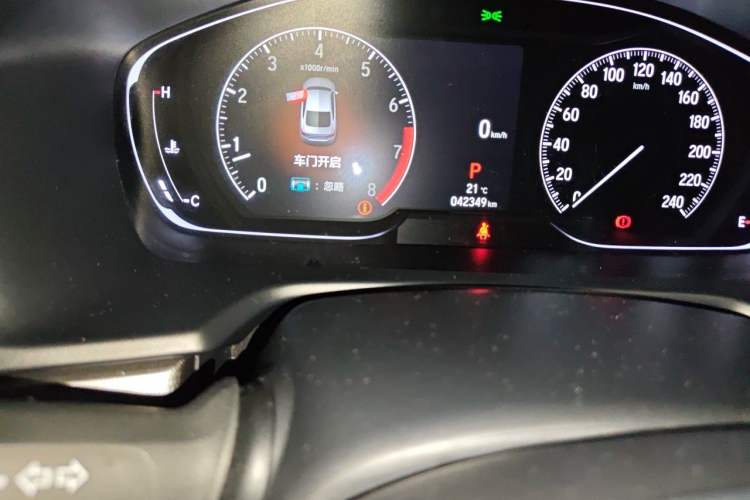 Used Honda Accord 2022 260TURBO Comfort Version Odometer Close Up